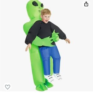 Kids Inflatable Alien Costume
